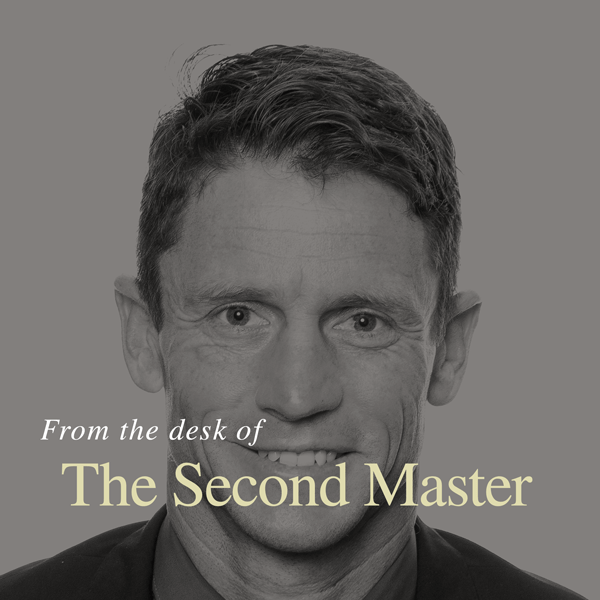 From the desk of the Second Master - No. 22-01