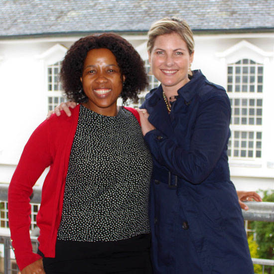 Thembi Zuma and Pamela Nel