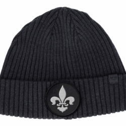 Fleur-de-Lys Knitted Beanie