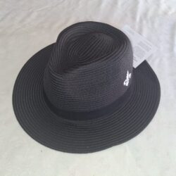 Fleur-de-Lys Black Fedora Hat