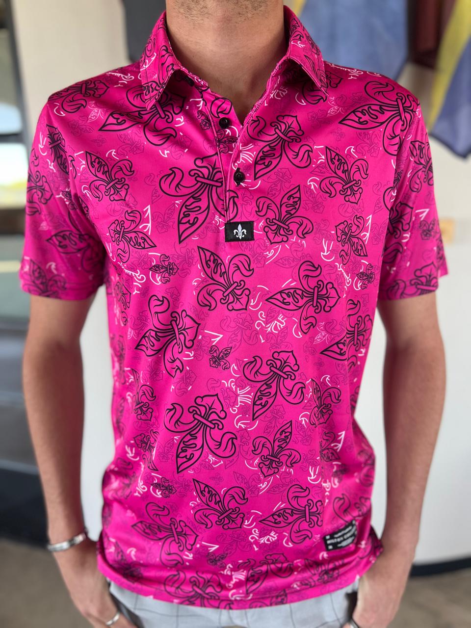 Pink Golf Shirt
